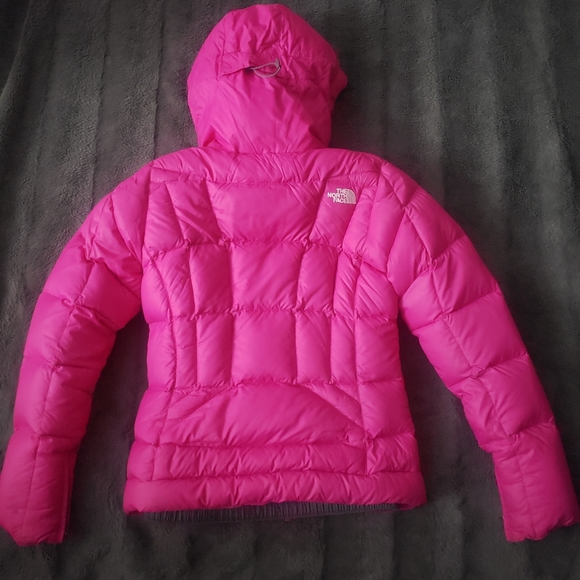 XS The North Face Pink Puffer - Picture 2 of 3
